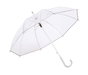Parasol, PANORAMIX, transparentny/srebrny