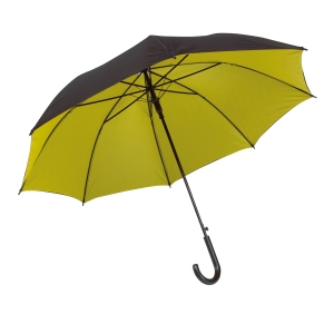 Parasol automatyczny, DOUBLY, czarny/żółty