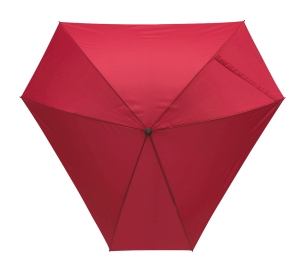 Parasol z włókna szklanego, TRIANGLE, ciemnoczerwony
