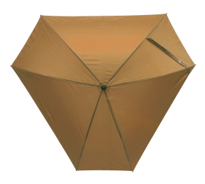 Parasol z włókna szklanego, TRIANGLE, brązowy