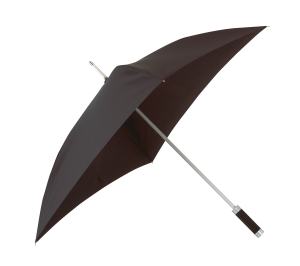 Parasol o kwadratowej czaszy, QUATRO, czarny