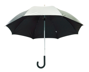 Parasol golf, SOLARIS, srebrny/czarny