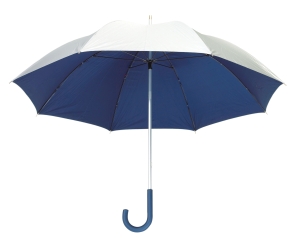 Parasol golf, SOLARIS, srebrny/niebieski