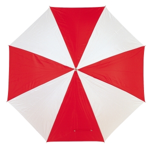 Parasol golf, RAINY, czerwony/biały