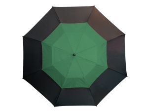Parasol golf, MONSUN, czarny/ciemnozielony