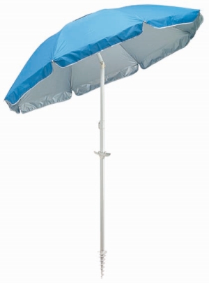 Parasol plażowy BEACHCLUB, jasnonieb.