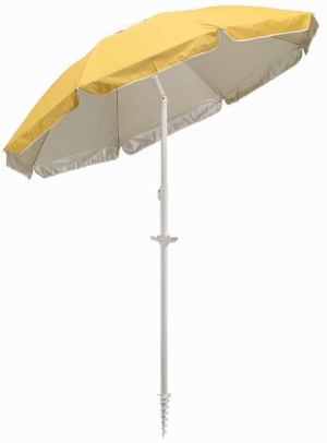 Parasol plażowy BEACHCLUB, żółty.