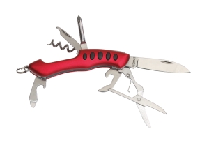 Scyzoryk, SMALL R., czerwony/srebrny