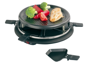 Grill stołowy, RACLETTE, czarny