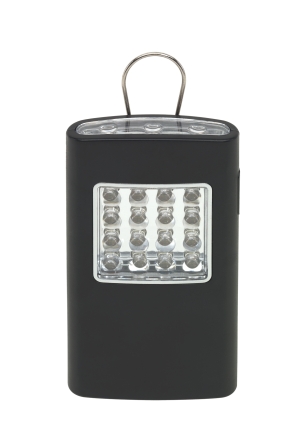 Latarka LED, BRIGHT HELPER, czarny