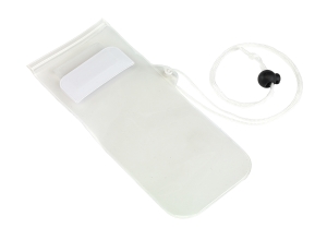 Torebka na telefon, SMART SPLASH, biały