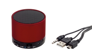 Głośnik bluetooth, FREEDOM, czerwony