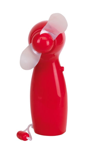 Ręczny wentylator, SWIRL, czerwony