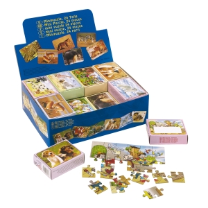 Mini puzzle, SELECTION, wielokolorowy