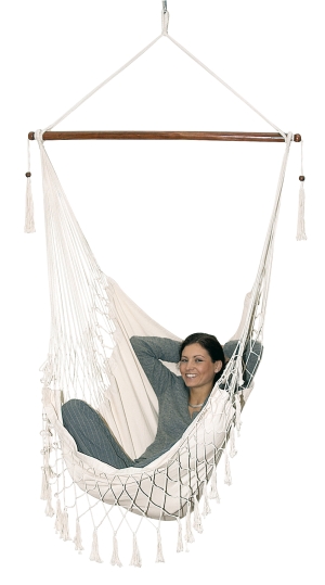 Wiszące krzesło, HANG OUT, naturalny