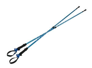 Kijki do Nordic walking, MOUNTAIN, czarny/niebieski