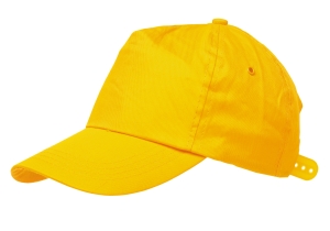 Czapka baseballowa, RACING, żółta