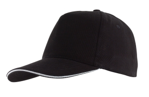 Czapka baseballowa, WALK, czarny