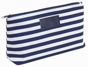 Kosmetyczka STRIPY w paski, nieb/biały