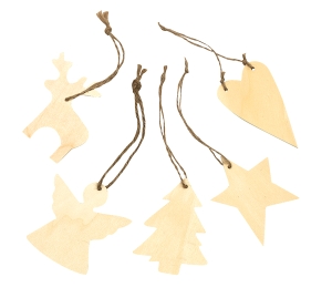 Ozdoby choinkowe, EMBELLISHMENT, naturalny