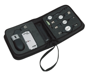 Przenośny zestaw USB, HACKER, czarny