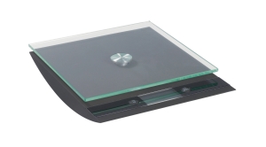 Cyfrowa waga kuchenna, COOK-SCALE, czarny