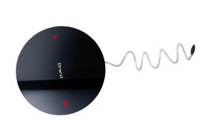 Radio pod prysznic, AQUA-DISC, czarny