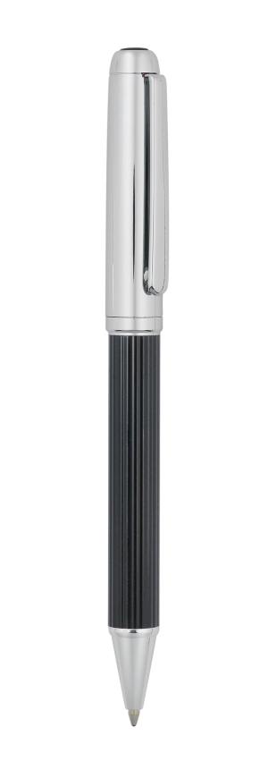 Długopis metalowy, COLUMN, czarny