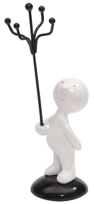 Stojak na biżuterię, HANG-UP, biały