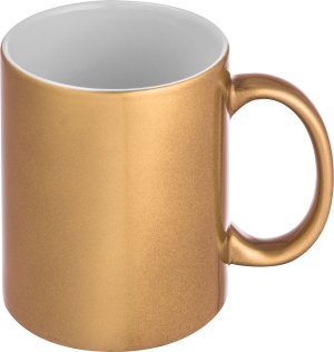 Kubek ceramiczny- metalik