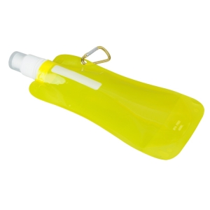 Składany bidon Extra Flat 480 ml, żółty 