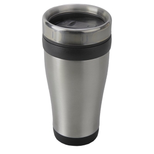 Kubek izotermiczny Boden 430 ml, czarny/srebrny 