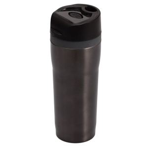 Kubek izotermiczny Winnipeg 350 ml, grafitowy/czarny 