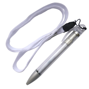Długopis Lanyard, transparentny 