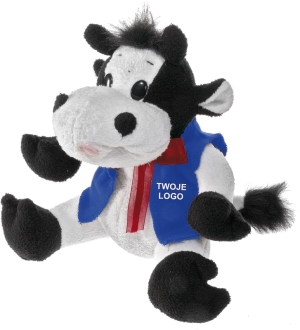 Maskotka COW, biały 