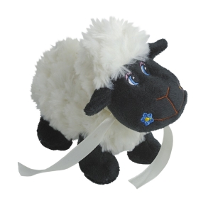 Maskotka Black Sheep, czarny/biały 