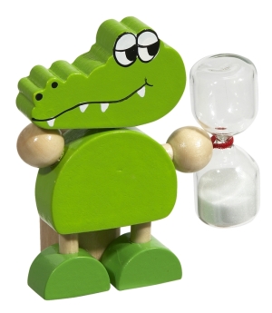 Stojak na szczoteczkę do zębów Croco, zielony 